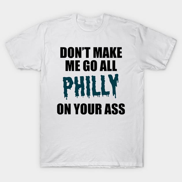 Philadelphia Football T-Shirt by CafePretzel